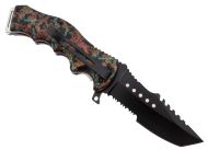 Zavírací nůž N-549A SPRING, nerezová ocel, 21cm
