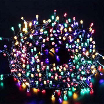 Vánoční venkovní/vnitřní osvětlení 1000 LED barevné, 67,5m