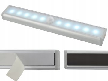 Nalepovací LED osvětlení s pohybovým senzorem 10LED, 4x AAA